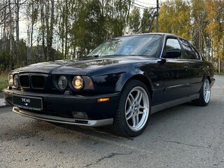 1993 BMW 5 серии 520i III (E34), синий, 630000 рублей, вид 1