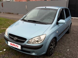 2008 Hyundai Getz I Рестайлинг, голубой, 470000 рублей, вид 1