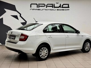2019 Skoda Rapid I Рестайлинг, белый, 1420000 рублей, вид 3