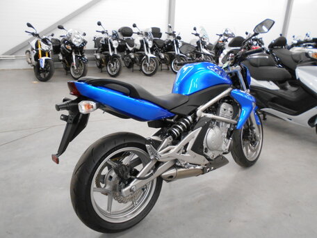 2008 Kawasaki ER-6N, синий, 395000 рублей, вид 3