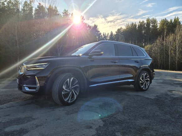 2023 Geely Monjaro I, чёрный - вид 14