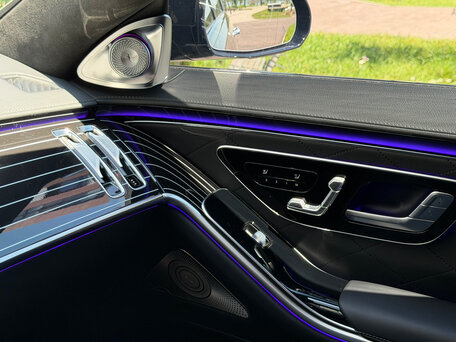 2022 Mercedes-Benz S-Класс 500 Long 4MATIC VII (W223), чёрный, 12550000 рублей, вид 2