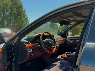 2007 Mercedes-Benz S-Класс 500 V (W221), чёрный, 1400000 рублей, вид 4