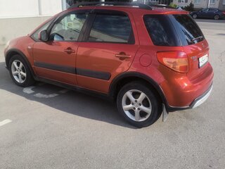 2008 Suzuki SX4 I (Classic), красный, 950000 рублей, вид 3