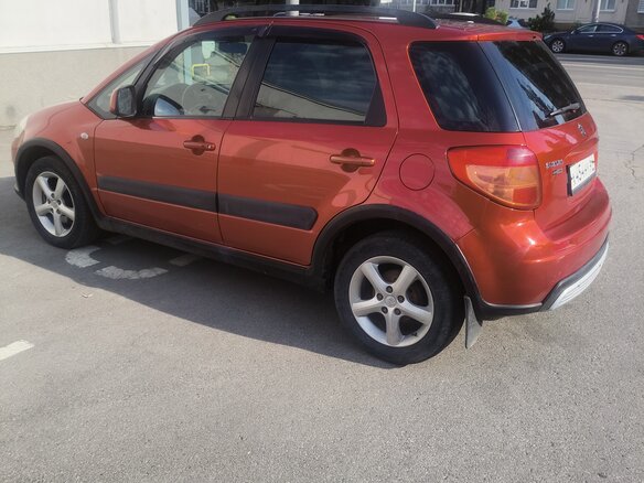 2008 Suzuki SX4 I (Classic), красный, 950000 рублей - вид 2