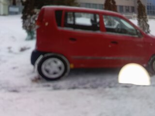1999 Hyundai Atos, красный, 412700 рублей, вид 4