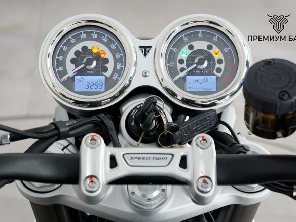 2024 Triumph Speed Twin, чёрный, 1449000 рублей - вид 11
