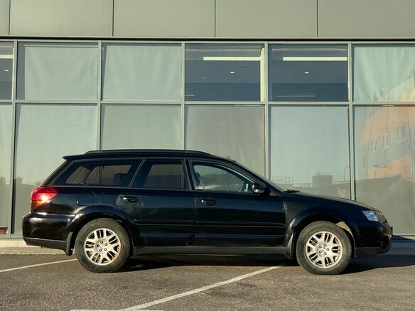 2004 Subaru Outback III, чёрный - вид 2