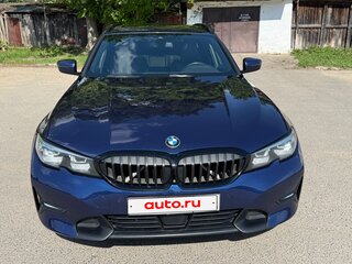 2019 BMW 3 серии 320d VII (G2x), синий, 2800000 рублей, вид 3