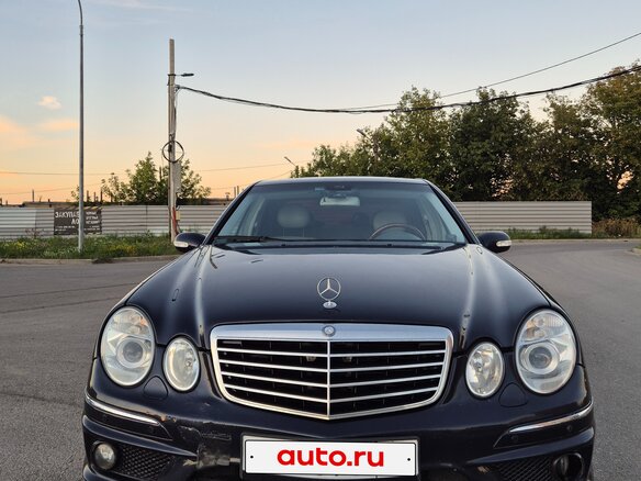 2004 Mercedes-Benz E-Класс 320 III (W211, S211), синий, 850000 рублей - вид 1