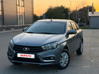 2019 Lada (ВАЗ) Vesta I, серый, 820000 рублей, вид 2