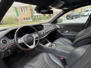2017 Mercedes-Benz S-Класс 400 d VI (W222, C217) Рестайлинг, синий, 4150000 рублей, вид 2