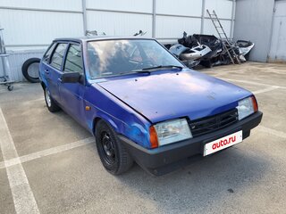 1998 Lada (ВАЗ) 2109, синий, 100000 рублей, вид 2
