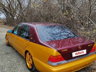 1996 Mercedes-Benz S-Класс 600 Long III (W140) Рестайлинг, золотистый, 2999999 рублей, вид 2