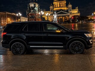 2017 Ford Explorer V Рестайлинг, чёрный, 2750000 рублей, вид 1
