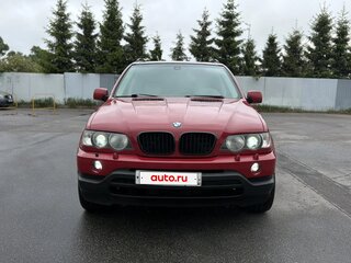 2001 BMW X5 3.0i I (E53), синий, 560000 рублей, вид 2
