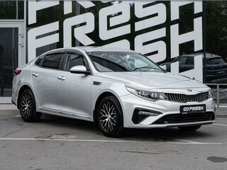 2019 Kia Optima IV Рестайлинг, серебристый, 2020000 рублей, вид 1