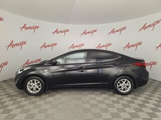 2014 Hyundai Elantra V (MD) Рестайлинг, чёрный, 1175000 рублей, вид 2