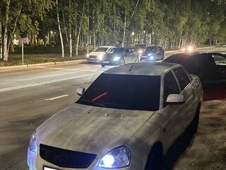 2012 Lada (ВАЗ) Priora I, белый, 350000 рублей, вид 3