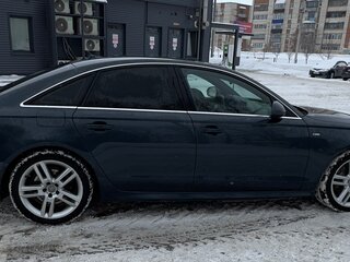 2015 Audi A6 IV (C7) Рестайлинг, серый, 1700000 рублей, вид 4