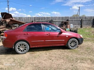 2007 Kia Cerato I Рестайлинг, красный, 365000 рублей, вид 3