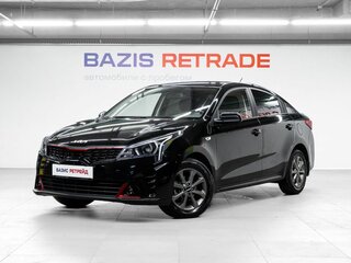 2022 Kia Rio IV Рестайлинг, чёрный, 1580000 рублей, вид 1