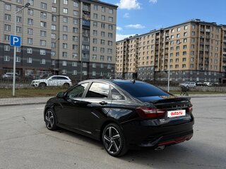 2024 Lada (ВАЗ) Vesta Sportline I Рестайлинг (NG), чёрный, 1880000 рублей, вид 4