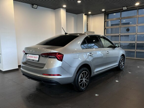 2021 Skoda Rapid II, серый - вид 3