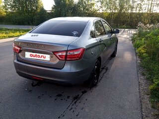 2017 Lada (ВАЗ) Vesta I, серый, 770000 рублей, вид 5