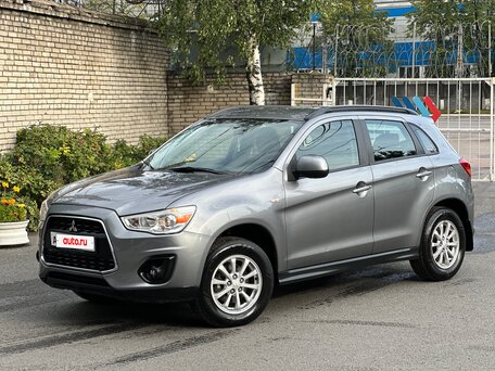 2013 Mitsubishi ASX I Рестайлинг, серый, 850000 рублей, вид 1
