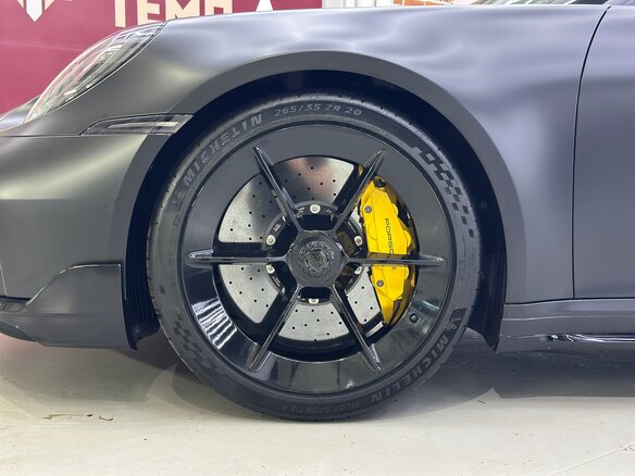 2021 Porsche 911 Turbo VIII (992), чёрный, 19500000 рублей - вид 31