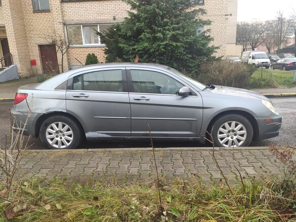 2007 Chrysler Sebring III, серебристый, 293160 рублей - вид 3