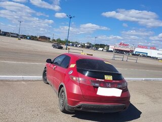 2007 Honda Civic VIII, пурпурный, 475000 рублей, вид 5