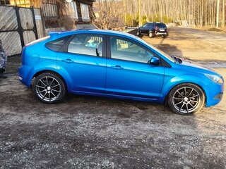 2008 Ford Focus II Рестайлинг, голубой, 500000 рублей, вид 4