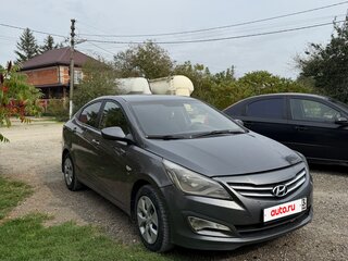 2014 Hyundai Solaris I Рестайлинг, серый, 730000 рублей, вид 2