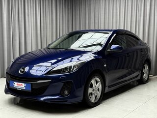 2012 Mazda 3 II (BL) Рестайлинг, синий, 899000 рублей, вид 3