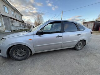 2015 Lada (ВАЗ) Granta I, серебристый, 400000 рублей, вид 4