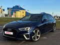 2022 Audi A4 40 TDI V (B9) Рестайлинг, синий, 4500000 рублей - вид 1