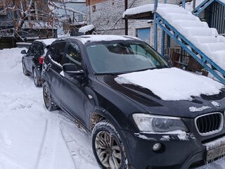 2012 BMW X3 20d xDrive II (F25), чёрный, 1300000 рублей, вид 1