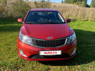 2012 Kia Rio 5-speed III, красный, 750000 рублей, вид 2