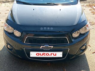 2014 Chevrolet Aveo II, чёрный, 885000 рублей, вид 1
