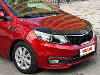 2017 Kia Rio III Рестайлинг, красный, 999000 рублей, вид 2