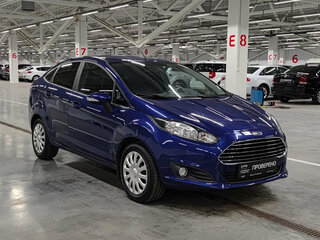 2016 Ford Fiesta Mk6 Рестайлинг, синий, 770000 рублей, вид 3