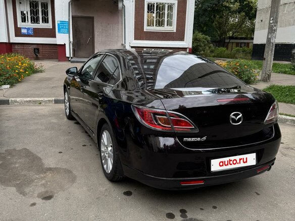 2009 Mazda 6 II (GH) Рестайлинг, фиолетовый, 840000 рублей - вид 4