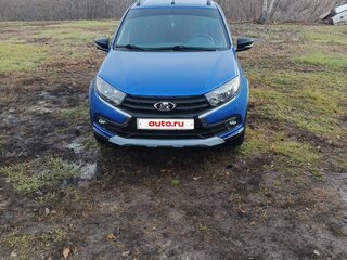 2019 Lada (ВАЗ) Granta I Рестайлинг, синий, 750000 рублей, вид 1