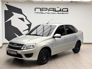 2018 Lada (ВАЗ) Granta I, серебристый, 650000 рублей, вид 1