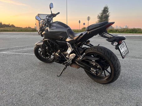 2015 Yamaha MT-07 (FZ-07), серый, 680000 рублей, вид 4