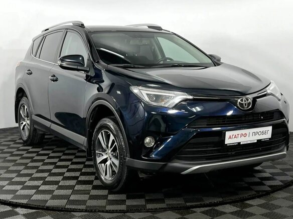 2019 Toyota RAV4 IV (XA40) Рестайлинг, синий - вид 3