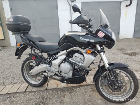 2007 Kawasaki Versys 650, чёрный, 450000 рублей, вид 4