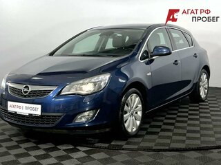2012 Opel Astra J Рестайлинг, синий, 660000 рублей, вид 2